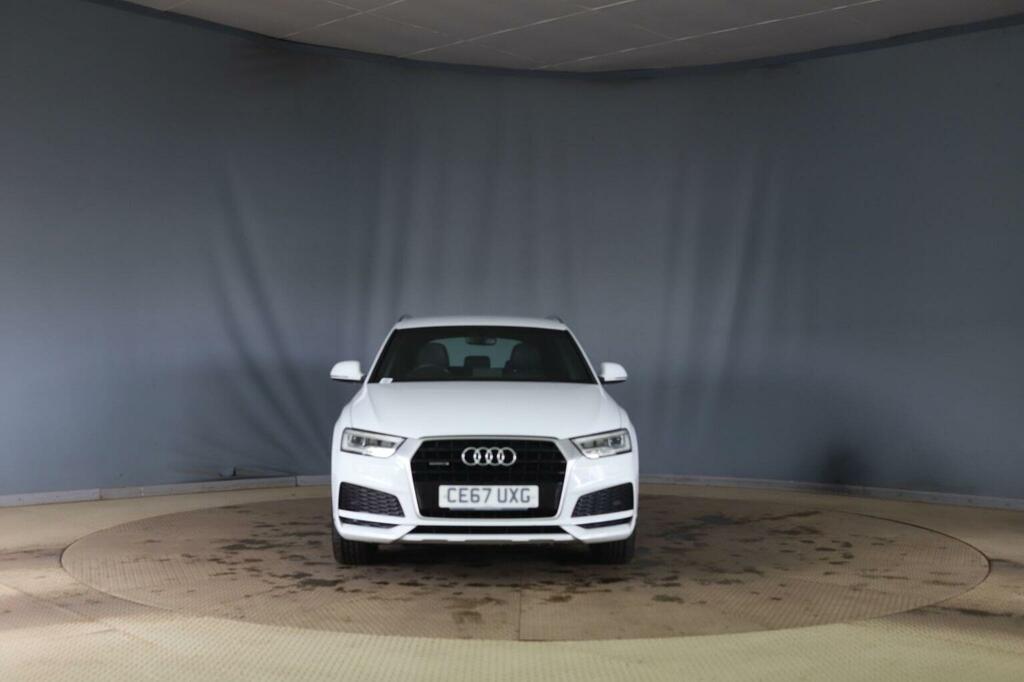 Audi Q3 Suv 2.0 Tdi S Line Edition S Tronic Quattro Euro 6 CE67UXG White #4