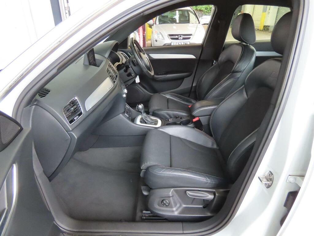 Audi Q3 Suv 2.0 Tdi S Line Edition S Tronic Quattro Euro 6 CE67UXG White #2