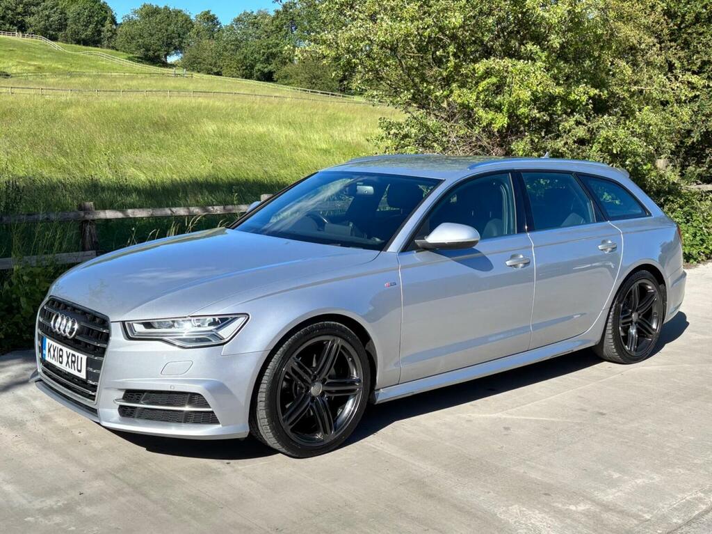 Audi A6 Avant Estate 2.0 Tdi Ultra S Line S Tronic Euro 6 Ss Silver