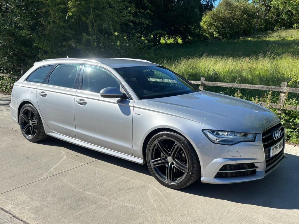Audi A6 Avant Estate 2.0 Tdi Ultra S Line S Tronic Euro 6 Ss KX18XRU Silver #5