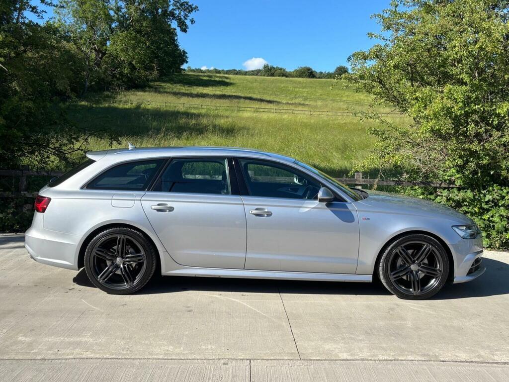 Audi A6 Avant Estate 2.0 Tdi Ultra S Line S Tronic Euro 6 Ss KX18XRU Silver #6