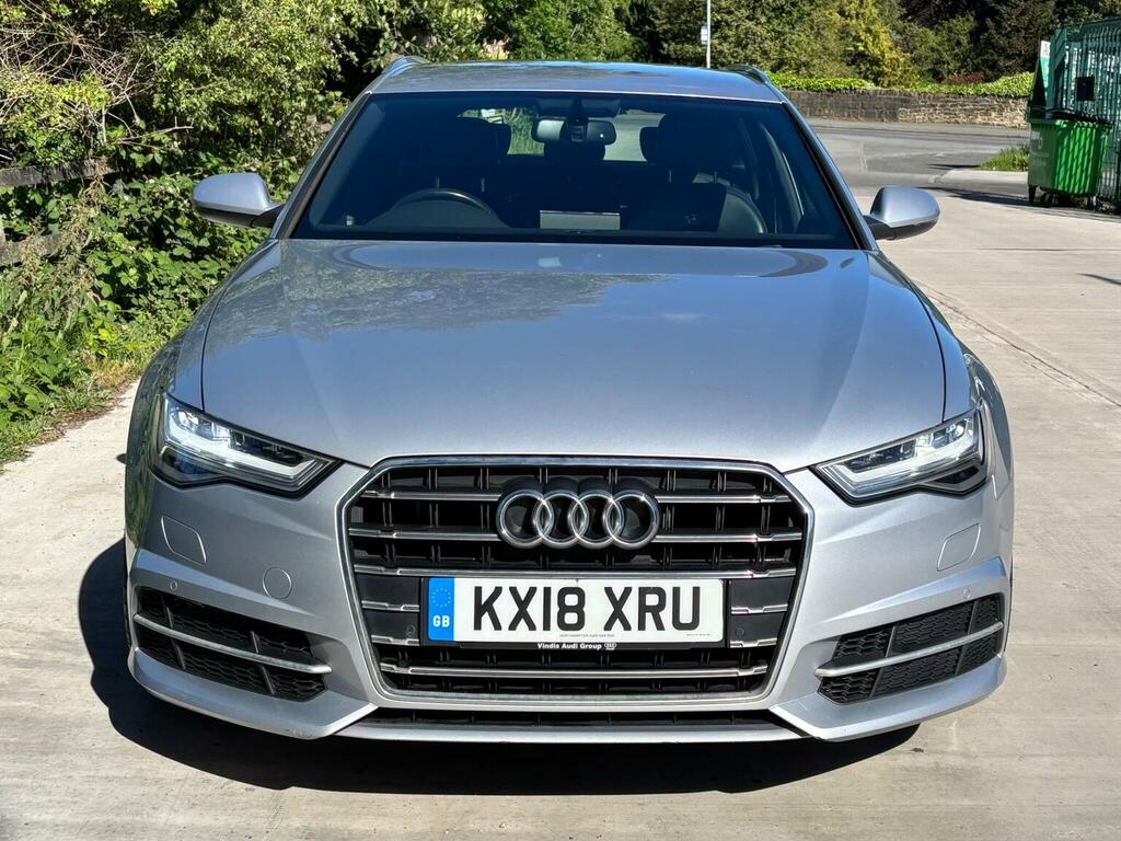 Audi A6 Avant Estate 2.0 Tdi Ultra S Line S Tronic Euro 6 Ss KX18XRU Silver #4