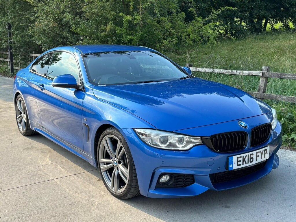 BMW 4 Series Gran Coupe Coupe 2.0 420D M Sport Xdrive Euro 6 Ss EK16FYP Blue #5
