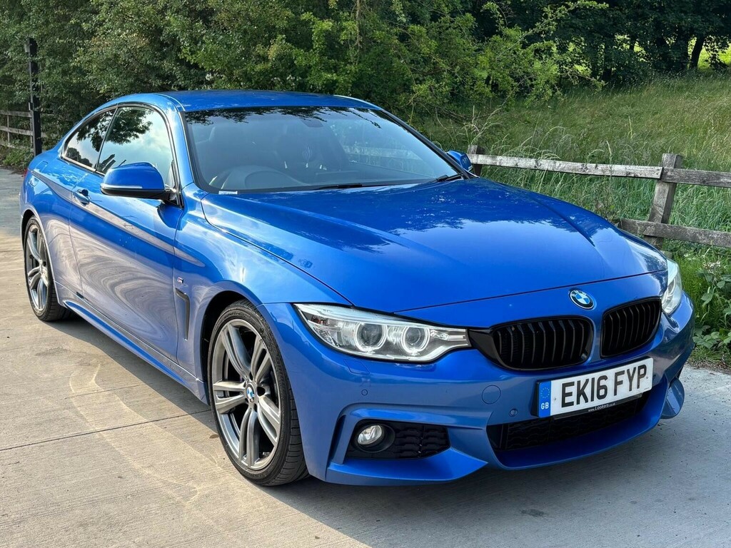 BMW 4 Series Gran Coupe Coupe 2.0 420D M Sport Xdrive Euro 6 Ss Blue