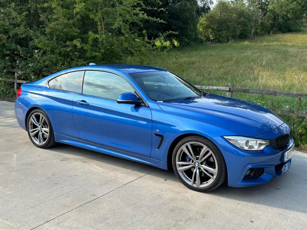 BMW 4 Series Gran Coupe Coupe 2.0 420D M Sport Xdrive Euro 6 Ss EK16FYP Blue #6