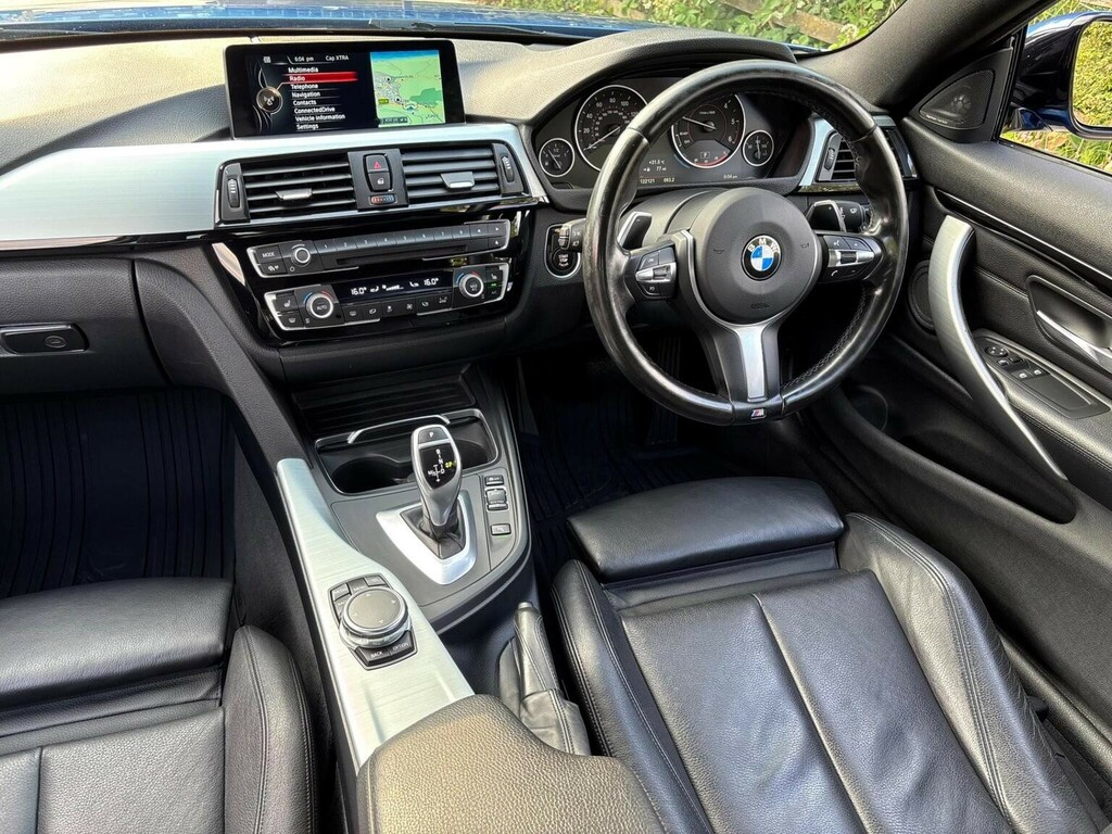 BMW 4 Series Gran Coupe Coupe 2.0 420D M Sport Xdrive Euro 6 Ss EK16FYP Blue #2