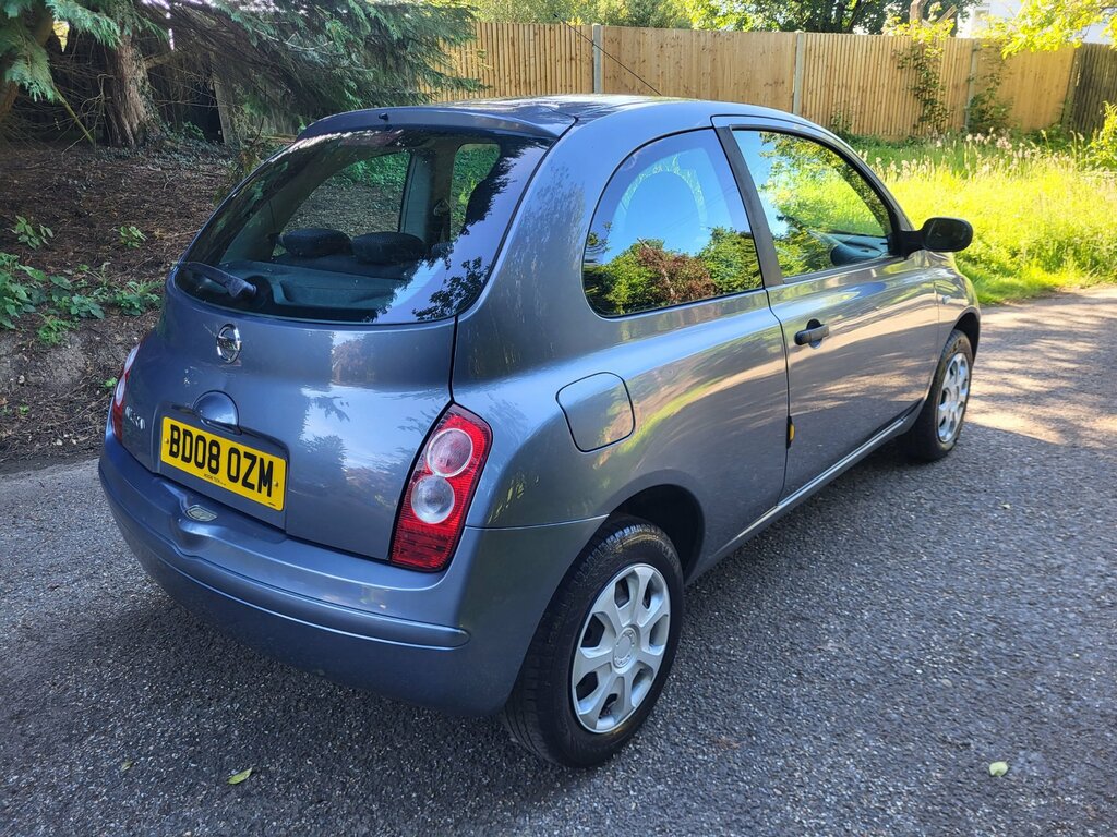 Nissan Micra 1.2 16V Visia Hatchback 139 Gk Grey #3