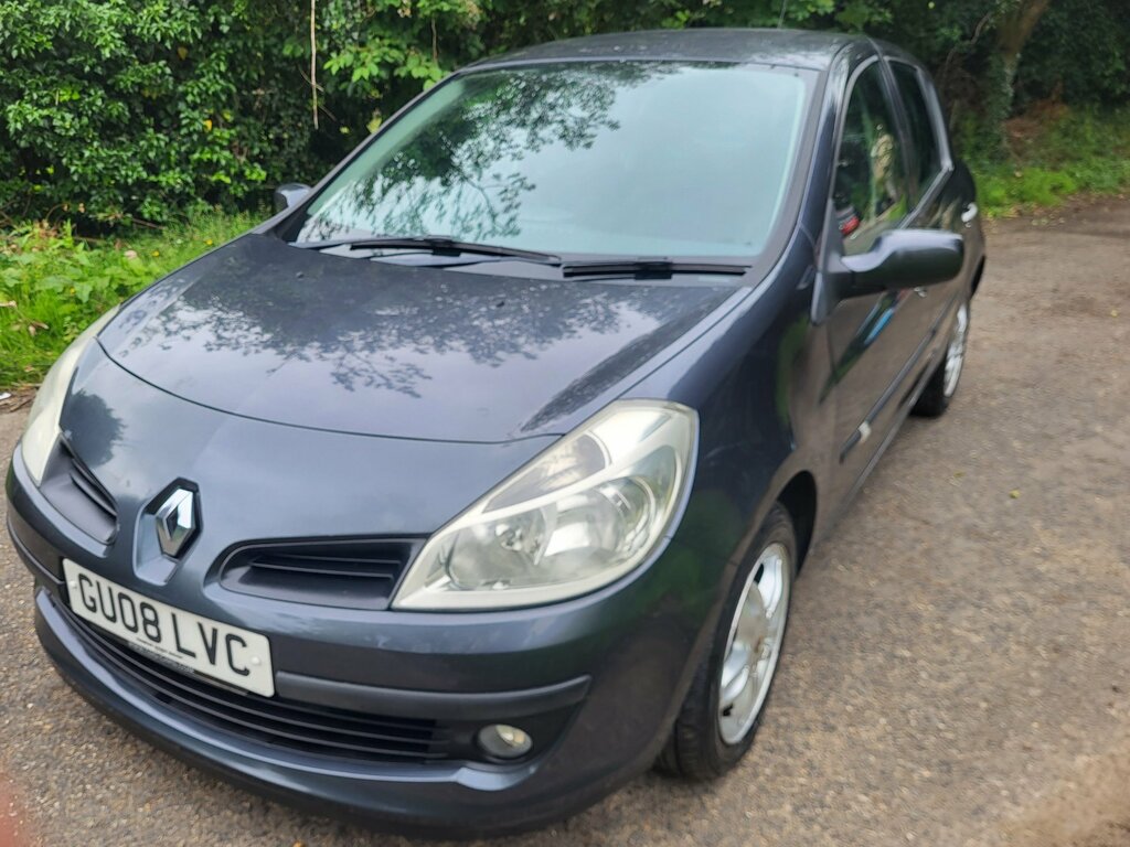 Renault Clio 1.2 Tce 16V Expression Hatchback Grey