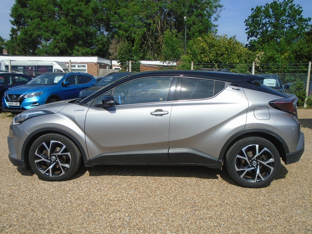 Toyota C-Hr 1.8 Vvt-h Dynamic Suv Hybrid Cvt Euro 6 ND17YVR Silver #6