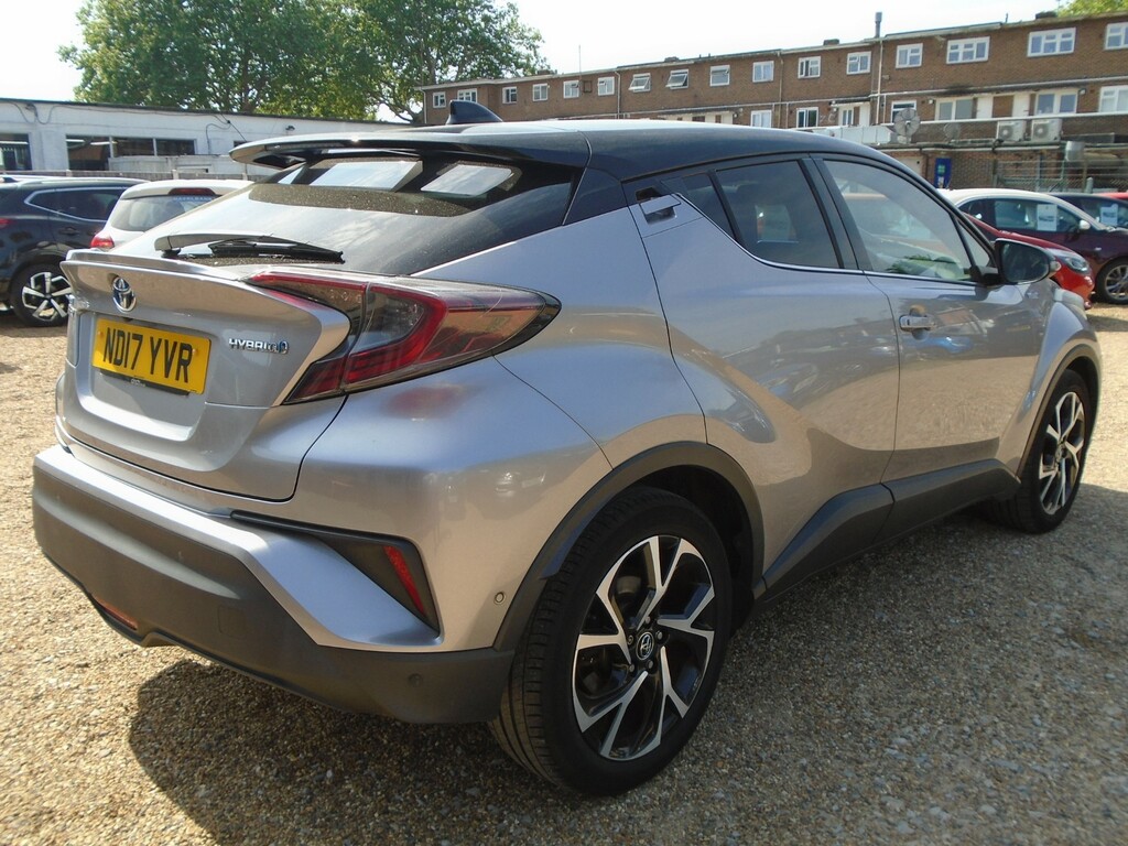 Toyota C-Hr 1.8 Vvt-h Dynamic Suv Hybrid Cvt Euro 6 ND17YVR Silver #3