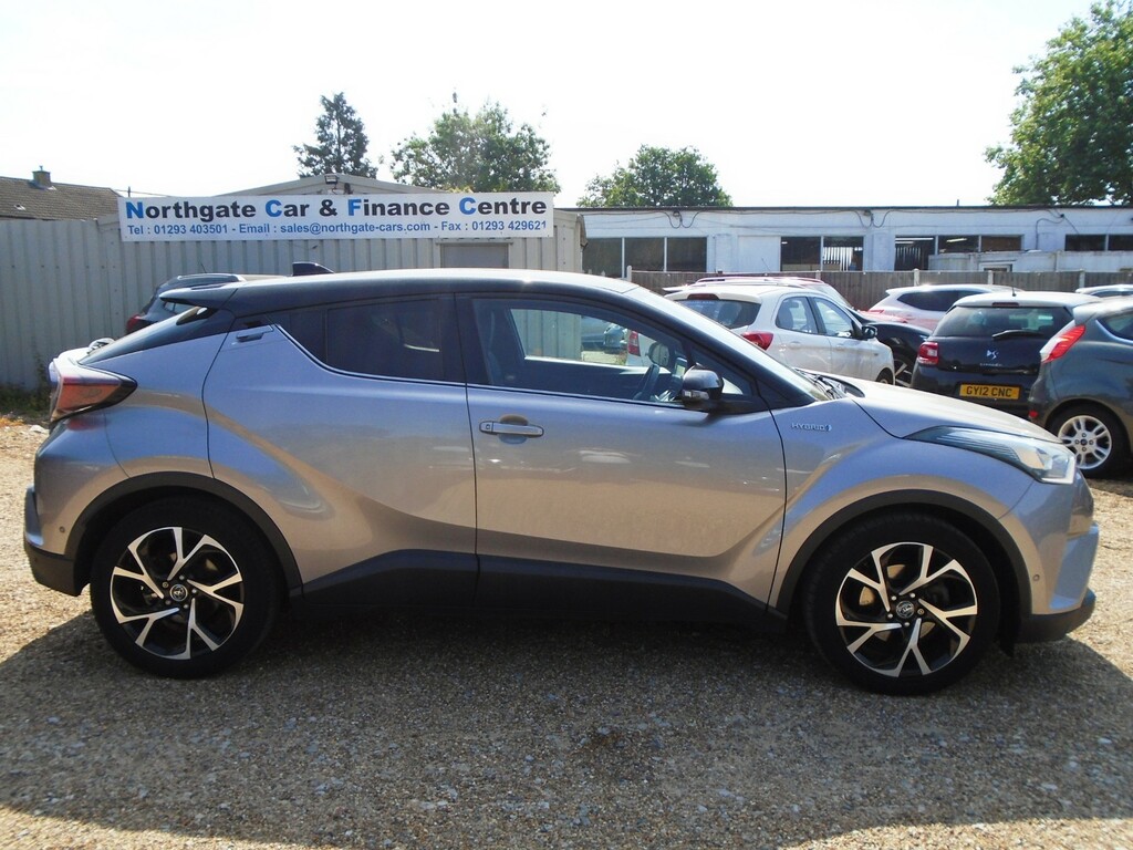 Toyota C-Hr 1.8 Vvt-h Dynamic Suv Hybrid Cvt Euro 6 ND17YVR Silver #2