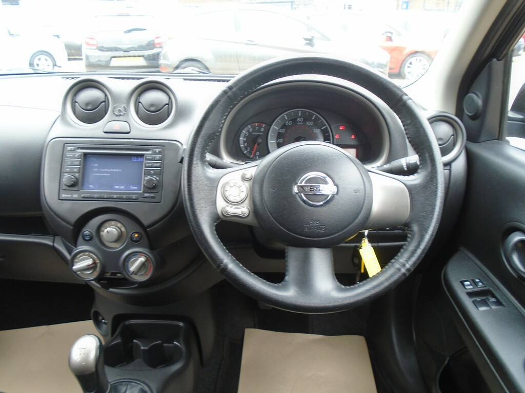 Nissan Micra Hatchback White #14