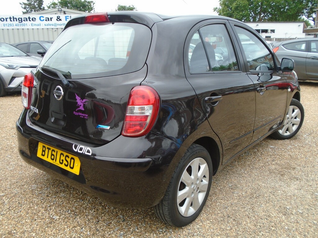 Nissan Micra Hatchback White #10