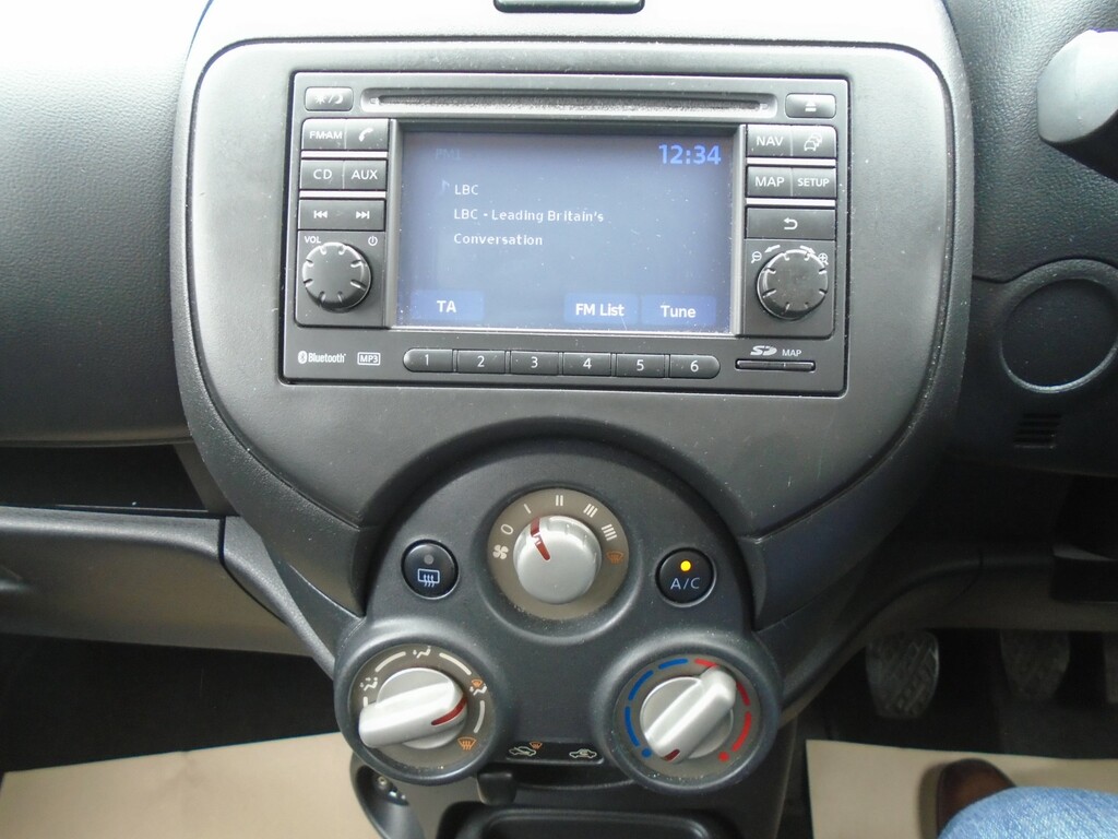 Nissan Micra Hatchback White #12