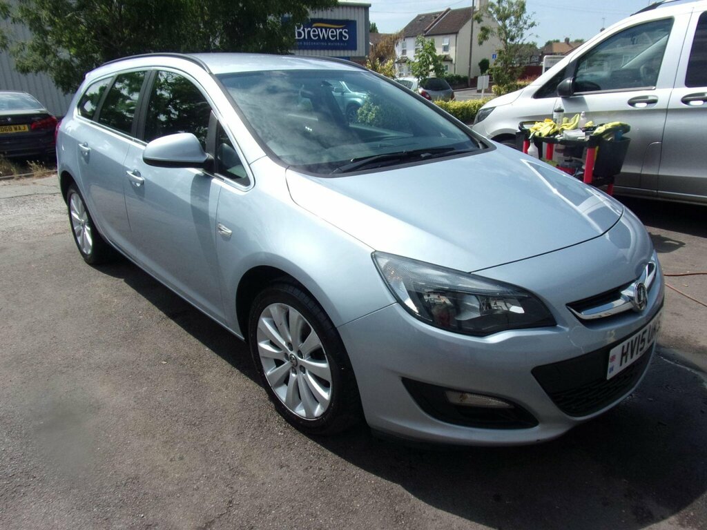 Vauxhall Astra 1.6I Tech Line Sports Tourer Euro 6 Silver #2