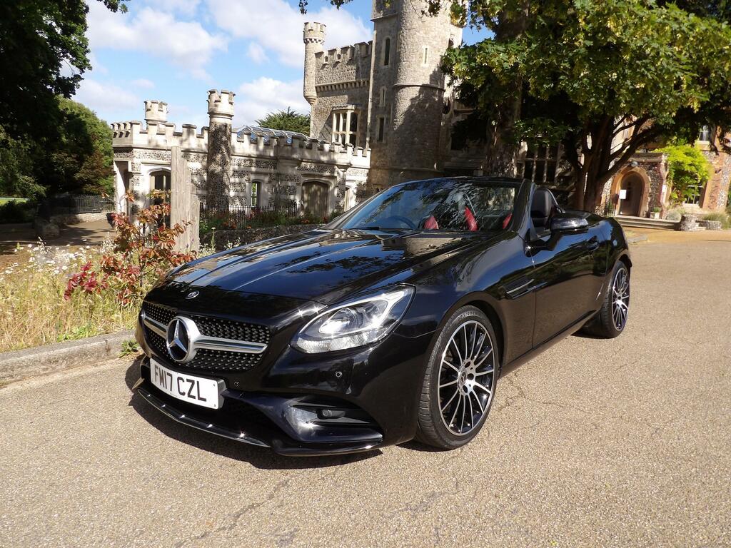 Mercedes-Benz SLC 2.1 Slc250d Amg Line Convertible G-tron Black