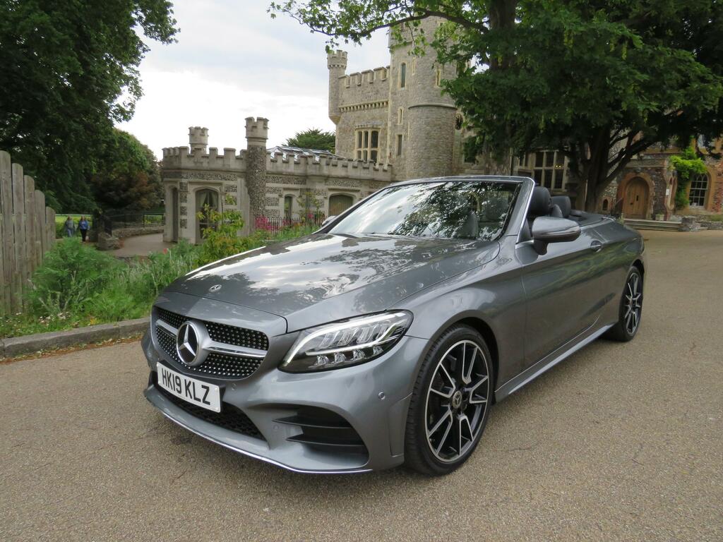 Mercedes-Benz C Class 1.5 C200 Mhev Amg Line Cabriolet G-tron Grey