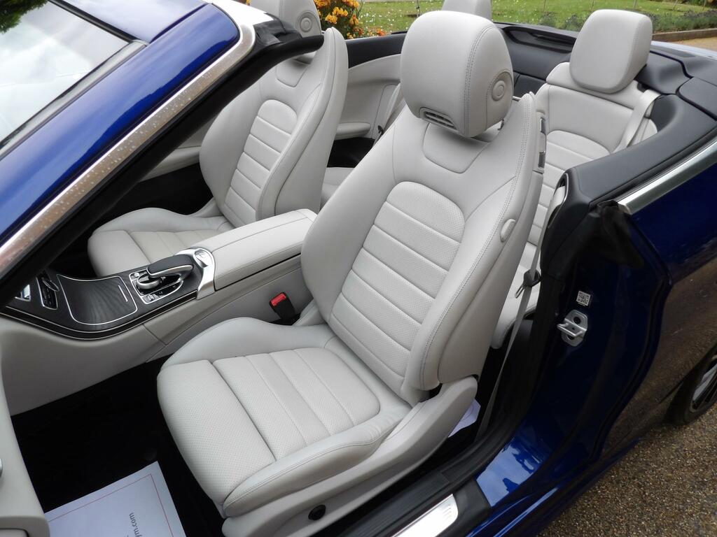 Mercedes-Benz C Class 2.1 C220d Amg Line Cabriolet G-tronic EF18XEY Blue #2