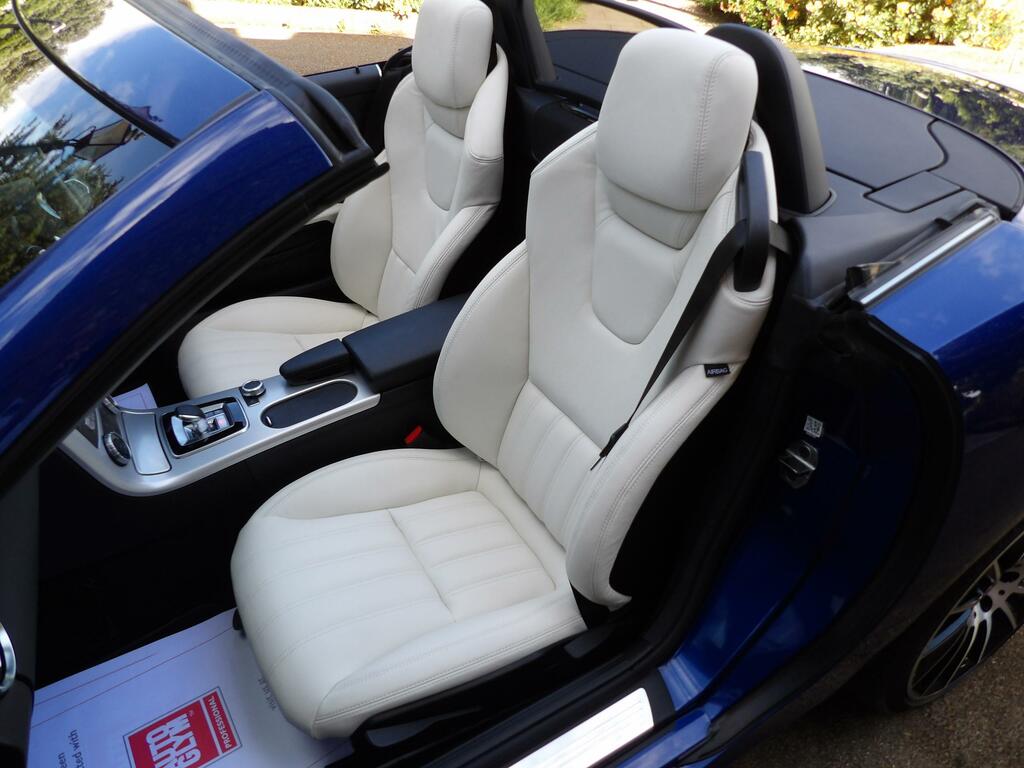 Mercedes-Benz SLC 2.0 Slc300 Amg Line Convertible G-troni Blue #3