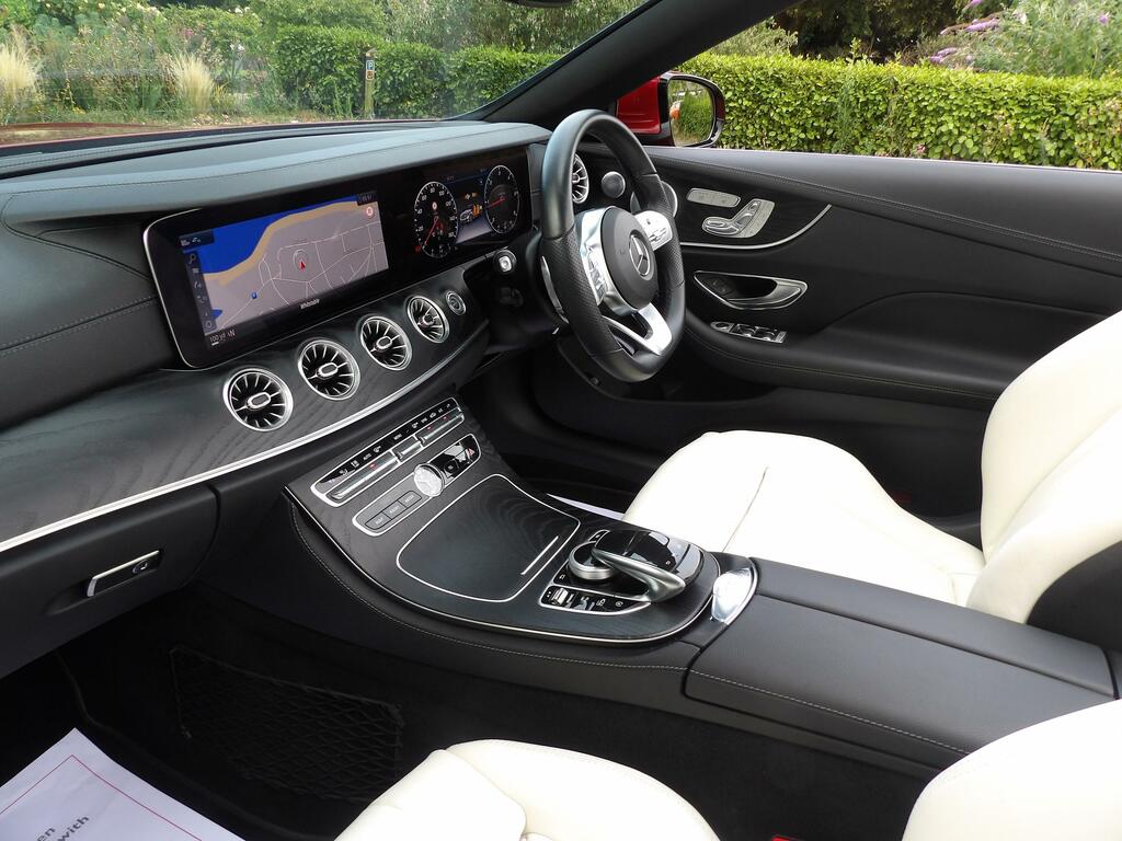 Mercedes-Benz E Class 2.0 E220d Amg Line Cabriolet G-tronic Red #6