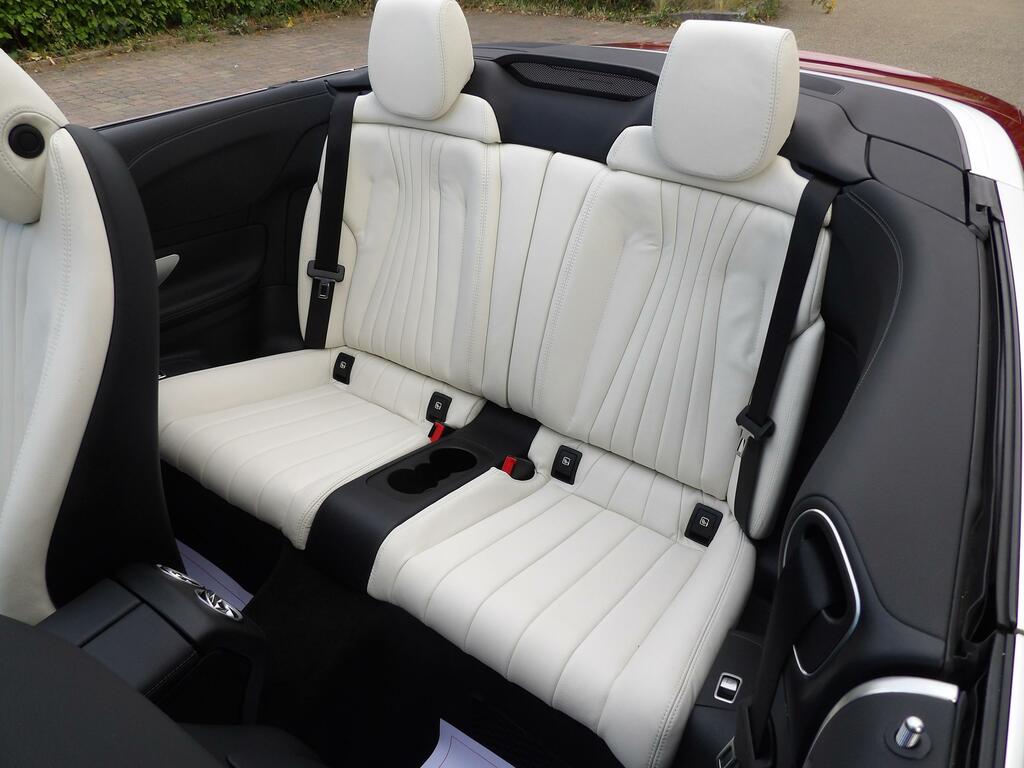 Mercedes-Benz E Class 2.0 E220d Amg Line Cabriolet G-tronic Red #5
