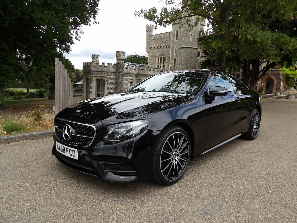 Mercedes-Benz E Class 2.0 E220d Amg Line Coupe G-tronic Euro Black