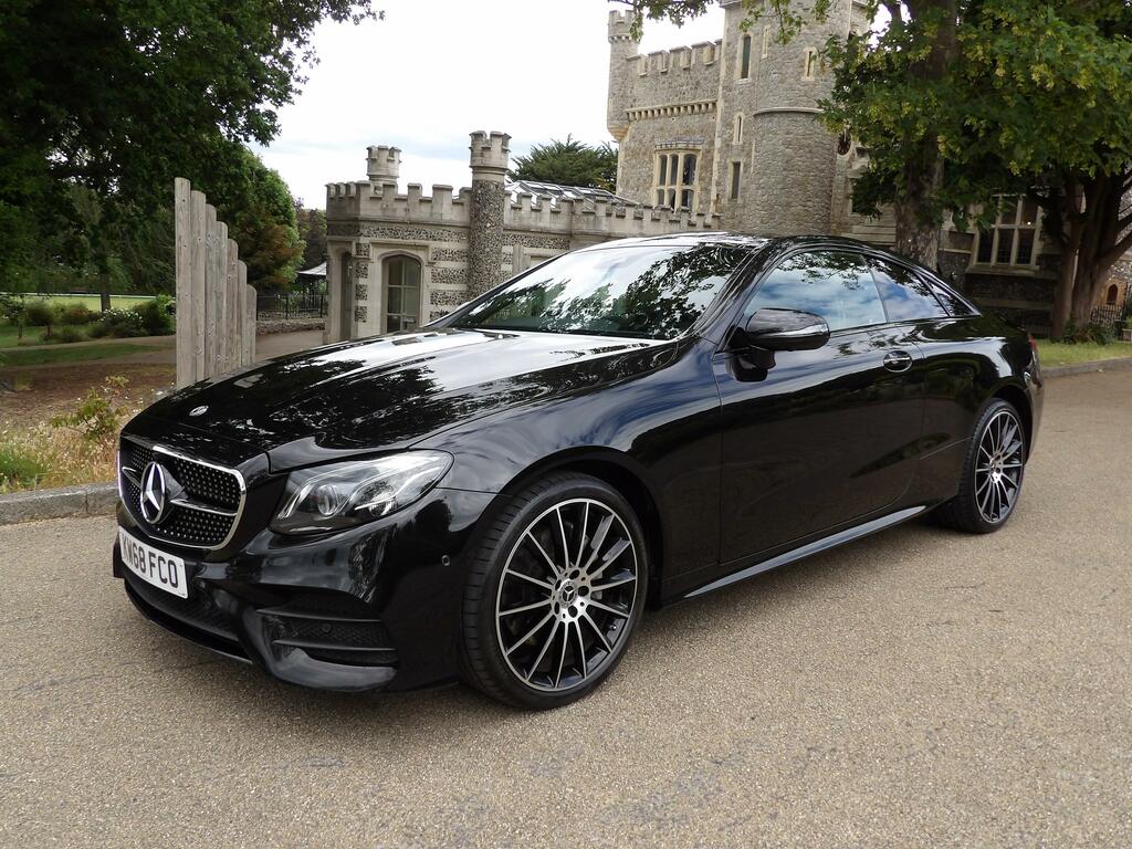 Mercedes-Benz E Class 2.0 E220d Amg Line Coupe G-tronic Euro Black #3