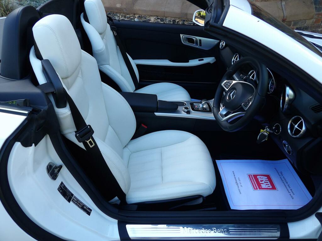 Mercedes-Benz SLC 2.1 Slc250d Sport Convertible G-tronic White #6