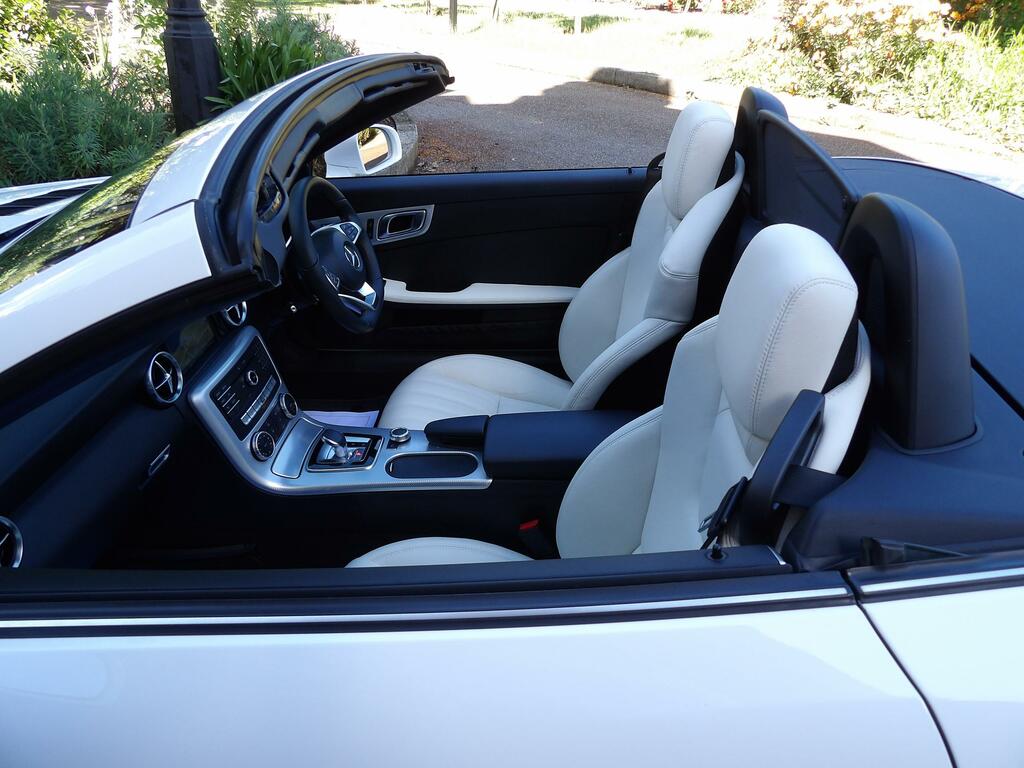 Mercedes-Benz SLC 2.1 Slc250d Sport Convertible G-tronic White #4