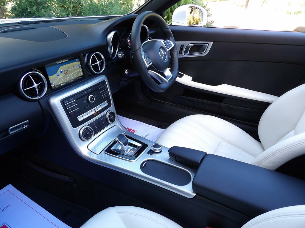 Mercedes-Benz SLC 2.1 Slc250d Sport Convertible G-tronic White #5
