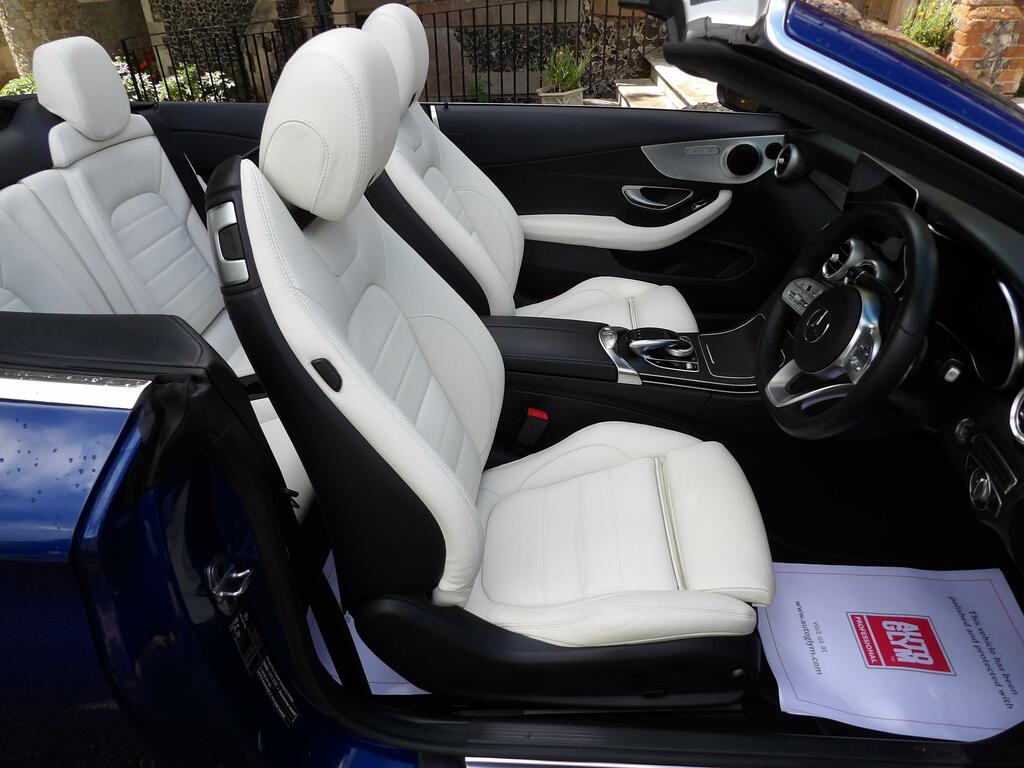 Mercedes-Benz C Class C 200 Amg Line Premium White #9