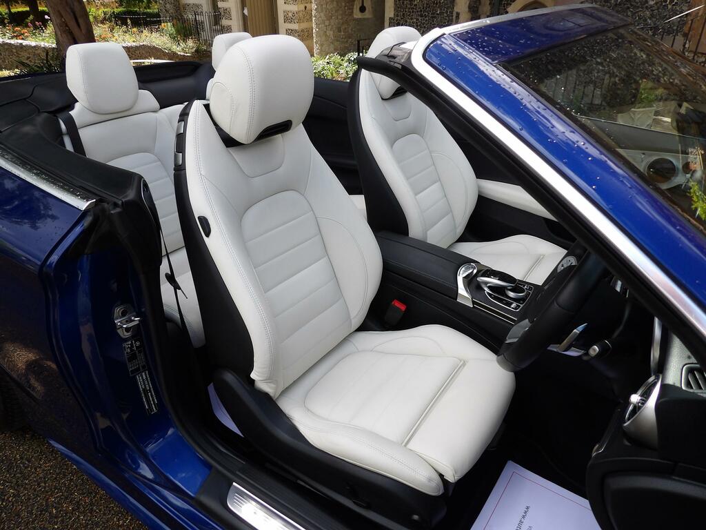 Mercedes-Benz C Class C 200 Amg Line Premium White #8