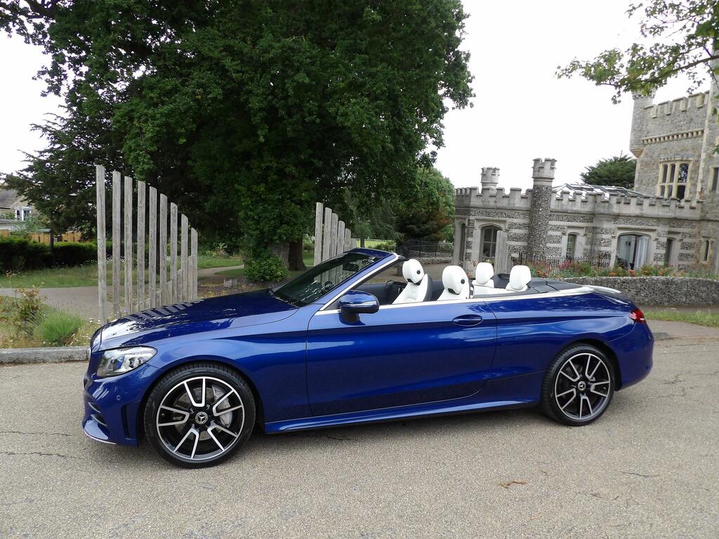 Mercedes-Benz C Class C 200 Amg Line Premium White #12