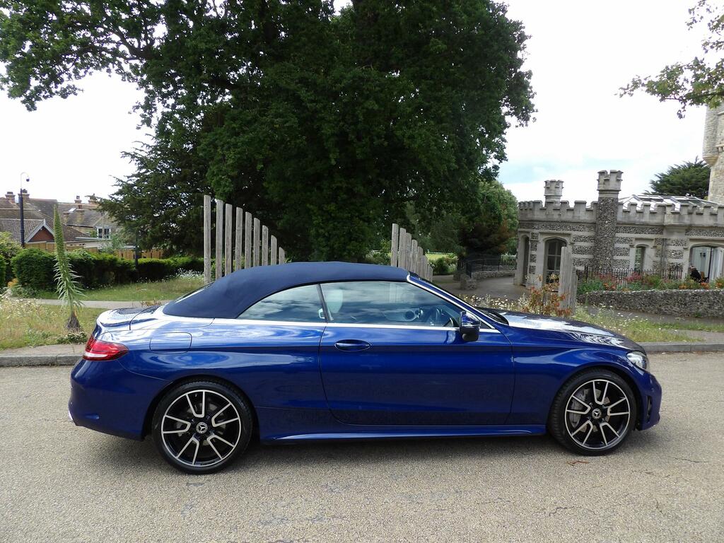 Mercedes-Benz C Class C 200 Amg Line Premium White #21