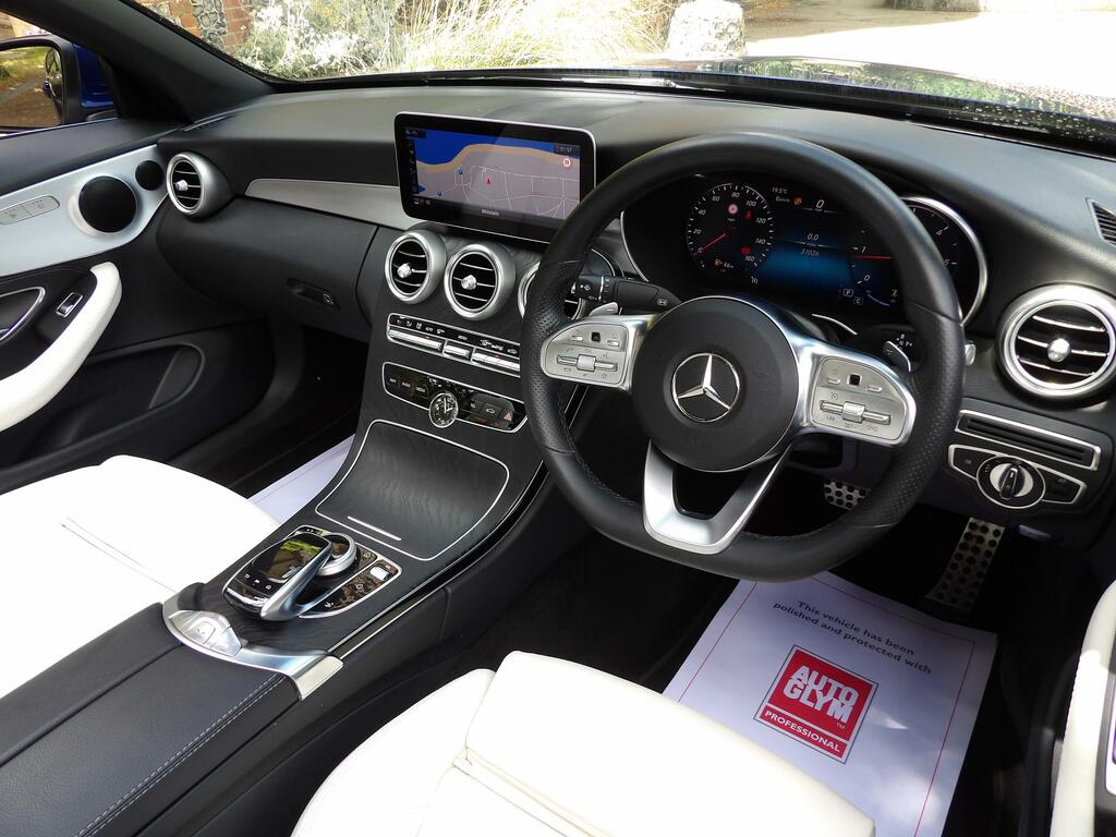 Mercedes-Benz C Class C 200 Amg Line Premium White #7