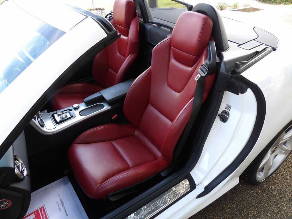 Mercedes-Benz SLK 2.0 Slk200 Amg Sport Convertible G-tron White #2