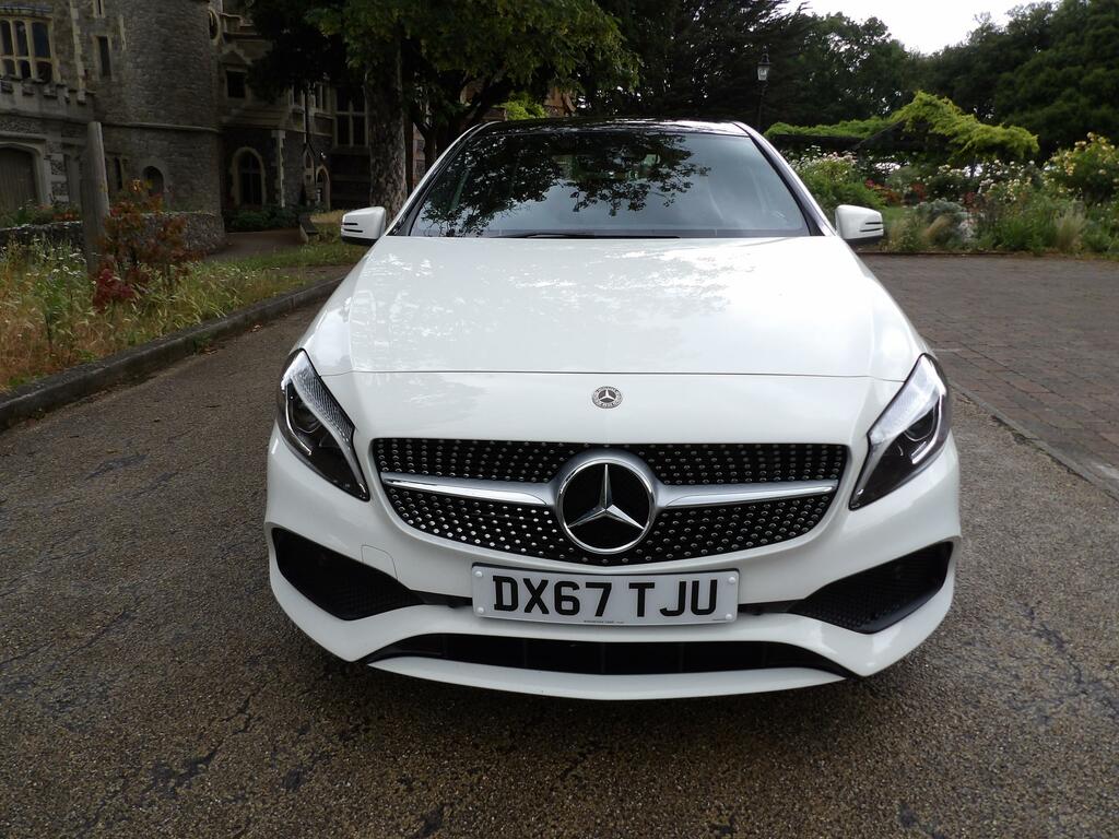 Mercedes-Benz A Class 1.6 A160 Amg Line Premium Plus Hatchback Pet DX67TJU White #3