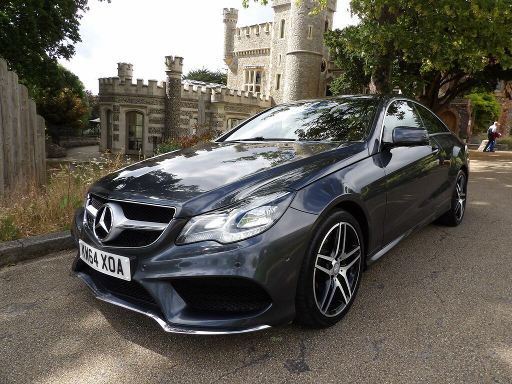 Mercedes-Benz E Class 3.0 E350d V6 Bluetec Amg Line Coupe G-t Grey