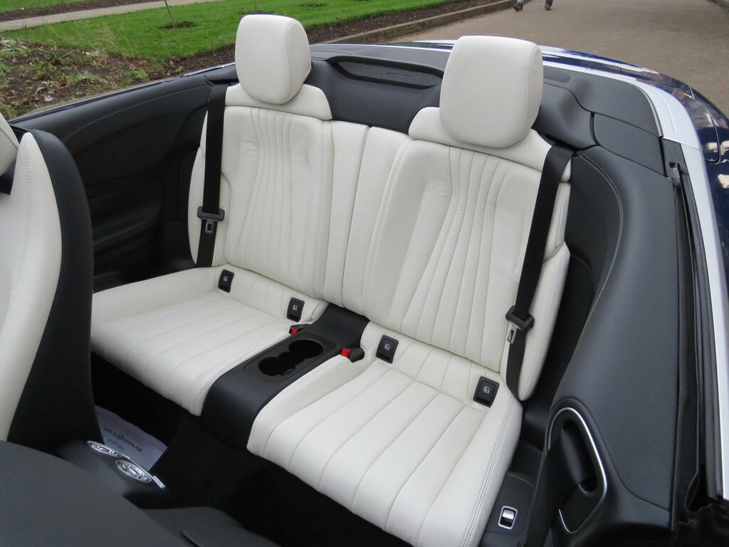 Mercedes-Benz E Class 2.0 E220d Amg Line Premium Cabriolet Blue #3