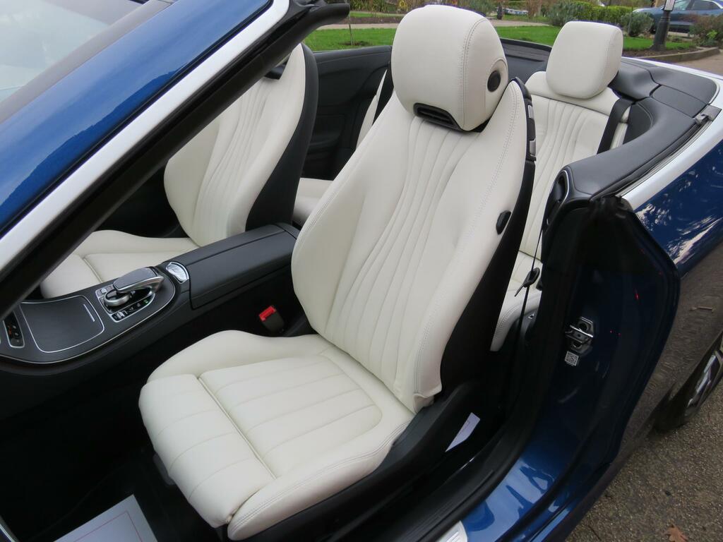 Mercedes-Benz E Class 2.0 E220d Amg Line Premium Cabriolet Blue #2