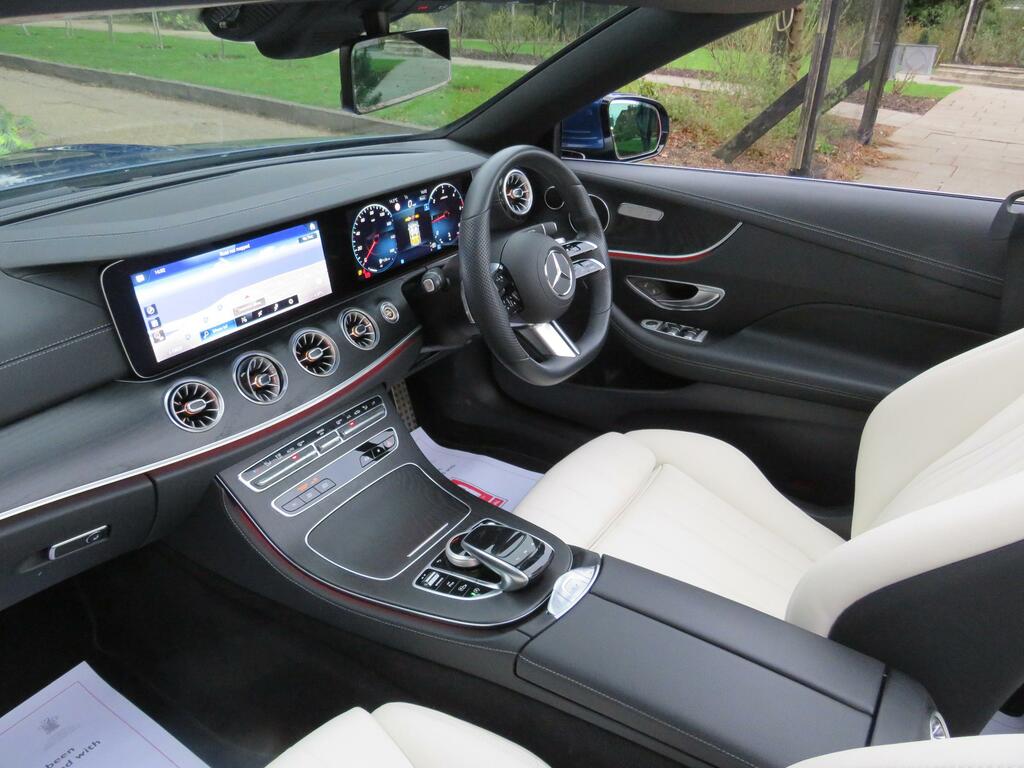 Mercedes-Benz E Class 2.0 E220d Amg Line Premium Cabriolet Blue #5