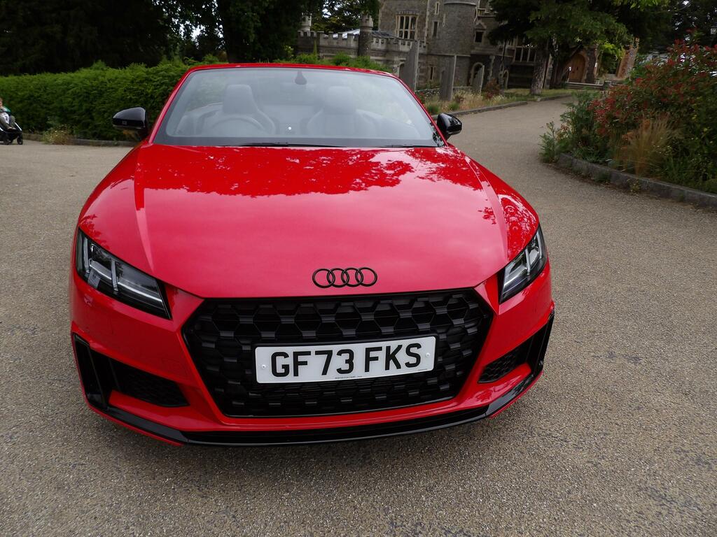 Audi TT 2.0 Tfsi 40 Black Edition Roadster S Tr Red #6