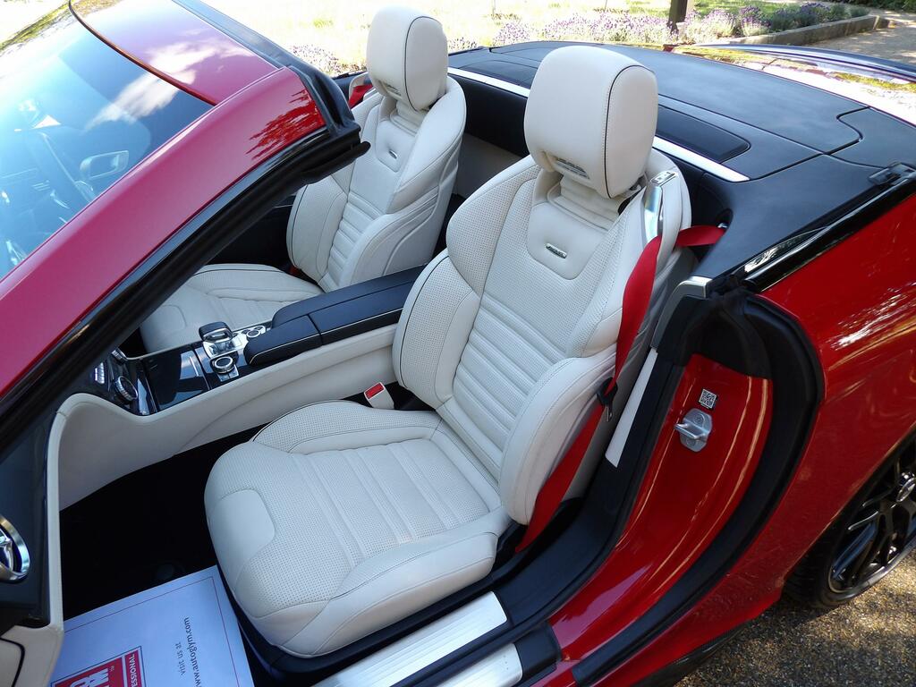 Mercedes-Benz SL Class 5.5 Sl63 V8 Amg Roadster Spds Mct Euro Red #3