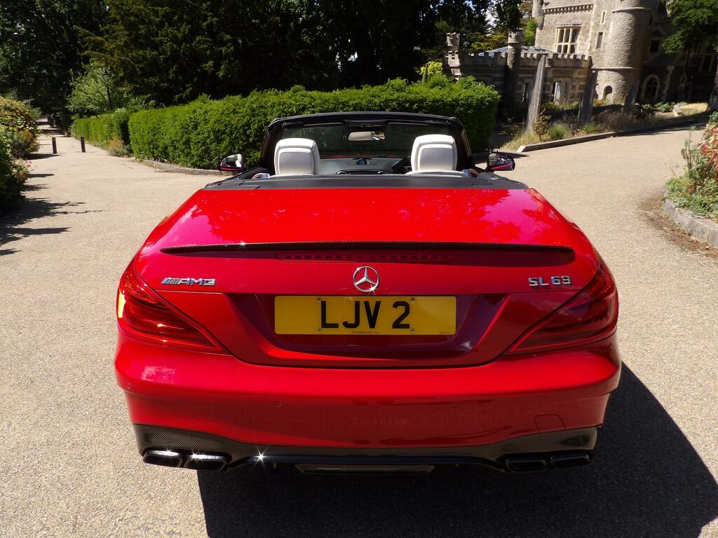 Mercedes-Benz SL Class Convertible Red #15