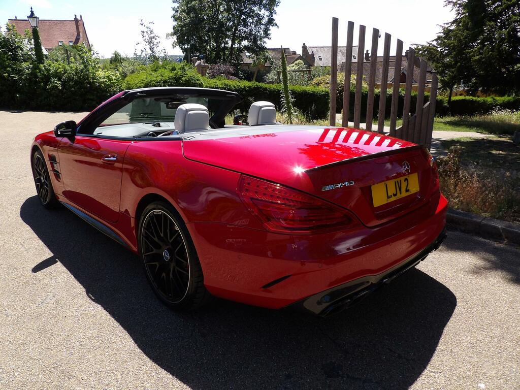 Mercedes-Benz SL Class Convertible Red #13