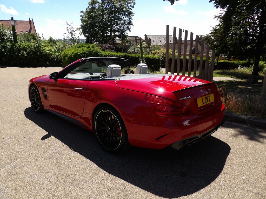 Mercedes-Benz SL Class Convertible Red #12