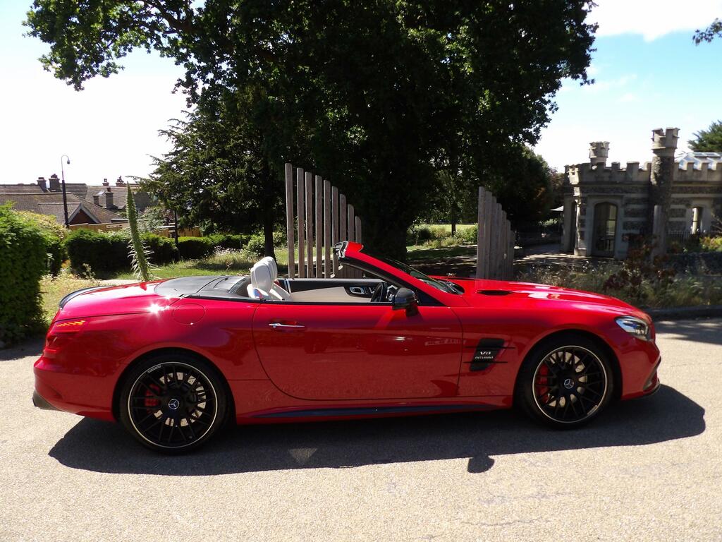 Mercedes-Benz SL Class Convertible Red #16