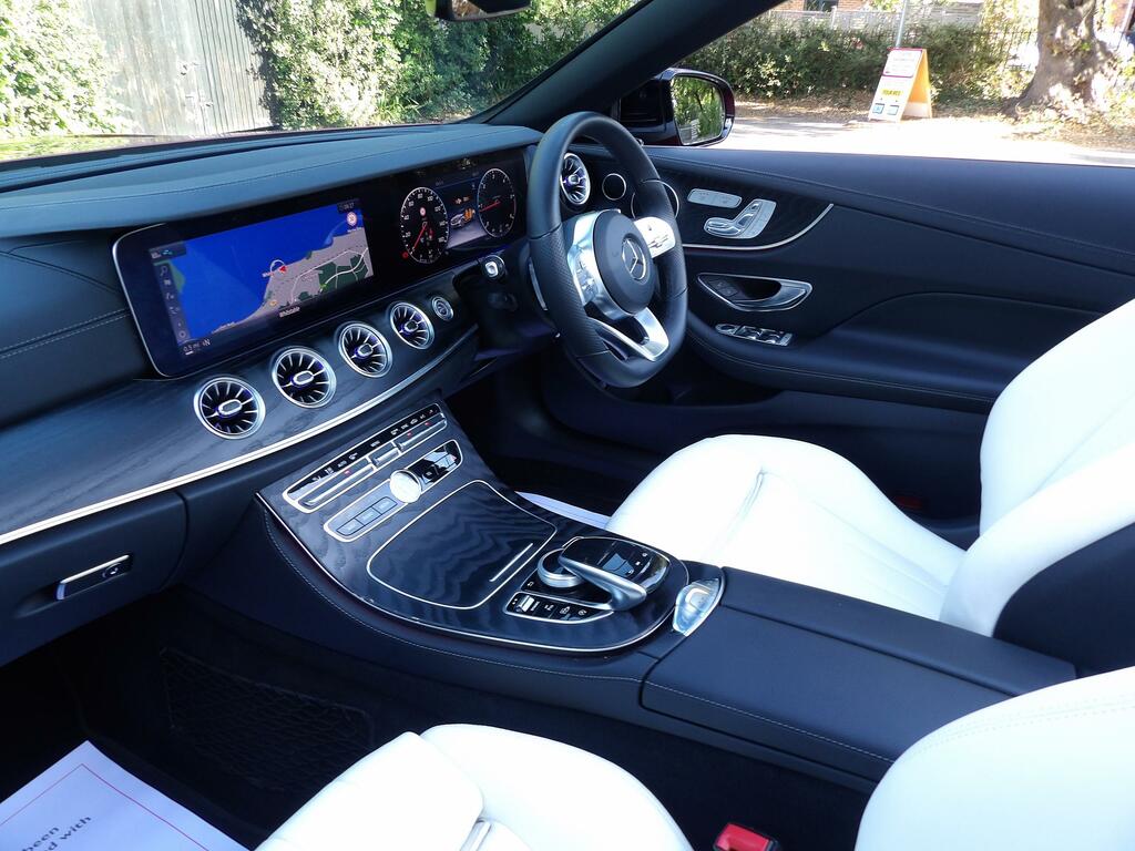 Mercedes-Benz E Class 2.0 E220d Amg Line Cabriolet G-tronic Red #6