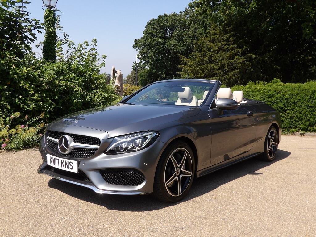 Mercedes-Benz C Class 2.1 C250d Amg Line Cabriolet G-tronic Grey