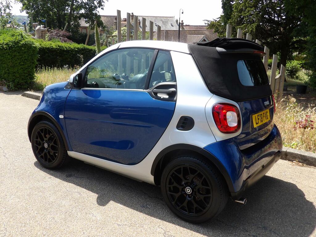 Smart Fortwo Cabrio 1.0 Prime Sport Premium Cabriolet Twi Silver #4